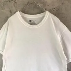 A3217古着　Tシャツ ホワイト　無地　90s Y2K