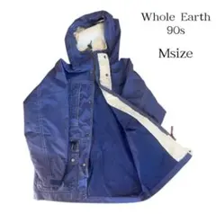 Whole Earth 90s マウンテンパーカー Mサイズ ネイビーのサムネイル