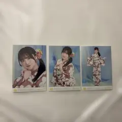 ≠ME 藤沢莉子 生写真 浴衣 コンプ