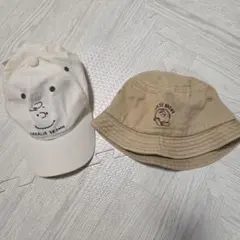 値下げ！PEANUTS チャーリーブラウン キャップ バケットハット 2点セットのサムネイル
