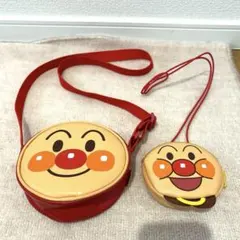 アンパンマン　ショルダーバッグ　財布　ポシェット　小物入れ　肩掛けバッグ　ポーチ
