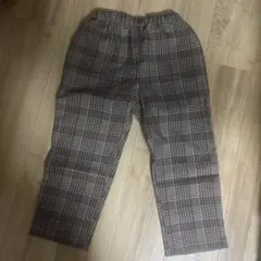 devirock チェック柄 ロングパンツ 120㎝