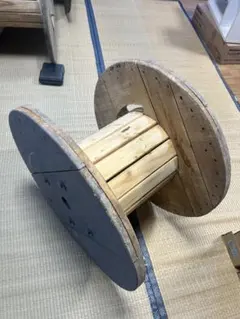 仕入れたままのケーブルドラム(超ド級特大①) ガレージ雑貨 テーブル BASE 仕入れたままのケーブルドラム（大②) ガレージ雑貨 テーブル BASE雑貨