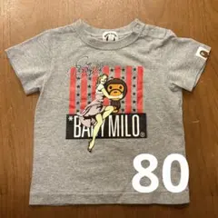 A BATHING APE Tシャツ 80 babymilo エイプのサムネイル