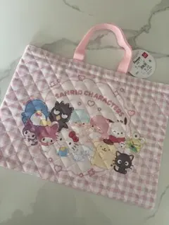 西松屋　サンリオ　レッスンバッグ　ヌビバッグ　トートバッグ　マイメロ　キティ