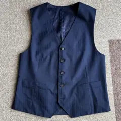 スーツ ベスト ネイビー