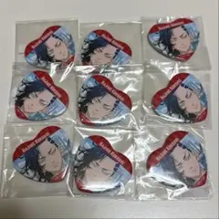 東京リベンジャーズ　東リベ　九井一　ハート型缶バッジ