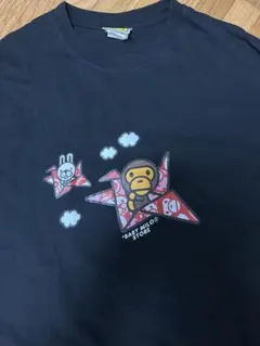 A BATHING APE ゴリラ顔 Tシャツ M 黒 - メルカリ