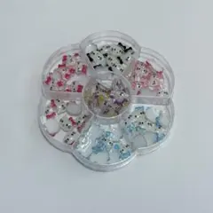 【お値下げ品】サンリオ キティちゃん ネイルパーツ୨୧=・·・=୨୧