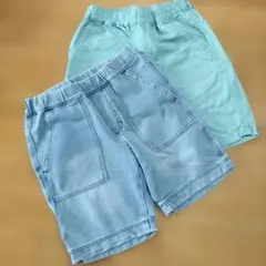 ユニクロ ハーフパンツ 120 2点セット