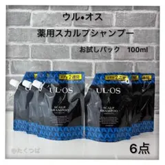 ウルオス 薬用スカルプシャンプー 100ml 6個のサムネイル