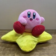 カービィ 約20㎝　星のカービィ ワープスターカービィ　ぬいぐるみ