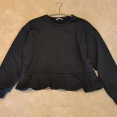 ZARA　長袖トレーナー　スウェット裏起毛
