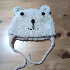 クマの顔デザイン ニット帽