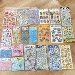 サンリオ ポケモン ちいかわ モンチッチシール ステッカー まとめ売り