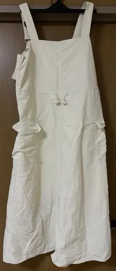 GU テックジャンパードレス　アイボリーM