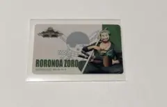 ワンピース　麦わらストア　購入特典　ICカード風ステッカー　ゾロ