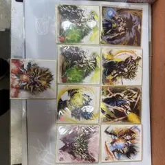 ドラゴンボール色紙　9枚セット