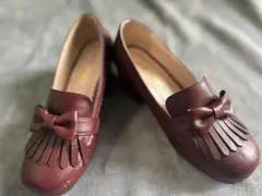 イノセントワールド リボンローファー　ヒールローファー　発表会　フォーマル