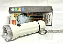 ハイパワー多機能ライト LED 懐中電灯 警告灯 マグネット付 防災 車載 作業