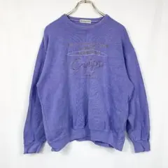 美品✨ 石榴紅 衛衣 紫色 棉 刺繡 標誌 oversize