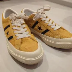 コンバース スター＆バーズ US スエード ゴールド　未使用　ジャックスター