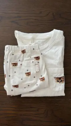 UNIQLO BABY PAUL & JOE 猫柄 セットアップ 110cm