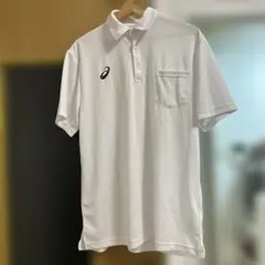 【未使用】アシックス ポロシャツ 白 3XL