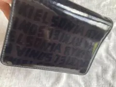 SONIA RYKIEL 二つ折り財布 ブラック ロゴのサムネイル