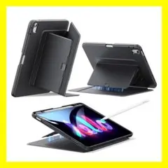 M02012　ESR iPad Air 13インチ ケース スタンド 黒