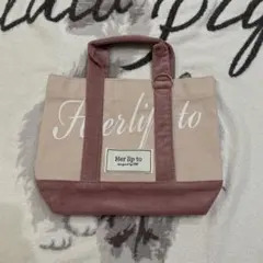 Herlipto Rose Straw Tote Bag ノベルティ バッグ - メルカリ