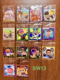 ONE PIECE ワンピース大海賊シールウエハース LOG.13 14種セット