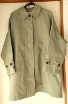 ジャーナルスタンダード　コットンリネンワイドステンカラーコート