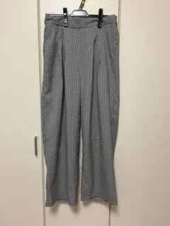 kastane イージータックパンツ　レディース　パンツ　ギンガム