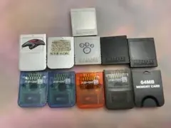 ゲームキューブ　メモリーカード　11個