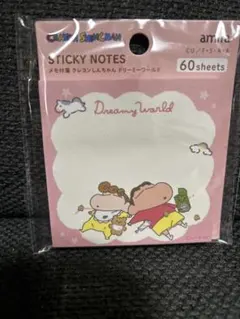 クレヨンしんちゃん 付箋 メモ　60枚