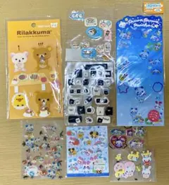 シール　まとめ売り　サンエックス　カミオジャパン　平成レトロ　平成女児