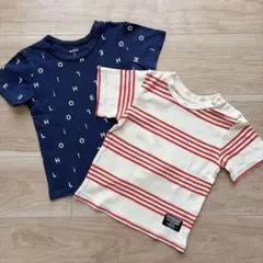 【petit main&PeKKLe】Tシャツ2枚セット（90 ㎝）