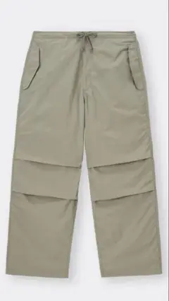 GU パラシュートパンツ ベージュMサイズ