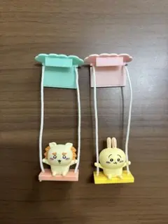 うさぎ　シーサー　ちいかわブランコ　カプセルトイ　2個セット