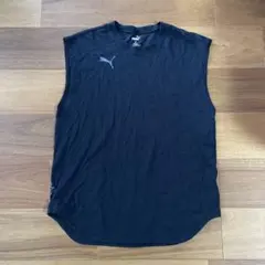 PUMA ノースリーブ　Tシャツ　ブラック　黒　プーマ　タンクトップ