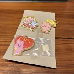 BTS BT21 COOKY ジョングク　クッキーチャーム　キーホルダー
