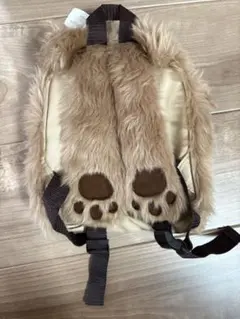 クマ　リュックサック　ベージュ　茶色のサムネイル