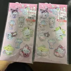 正規品サンリオシェイカーステッカーズパフェスイーツ２枚セット