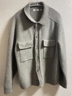 z*i様 ユニクロU ラムニットジャケット