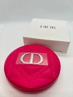 Dior ディオール ノベルティ コンパクトミラー キルティング マゼンダ