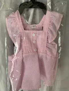 ⭐︎新品⭐︎ピンクのストライプ犬服 サイズ3のサムネイル