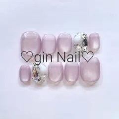 ひさ様専用　マグネットネイル　ネイルチップ　現品　 水光　ベリーショート