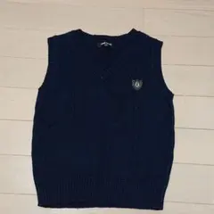コムサイズム 110cm ニットベスト