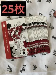 ハイキュー トランプ 音駒高校 25枚